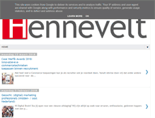 Tablet Screenshot of mauricehennevelt.nl